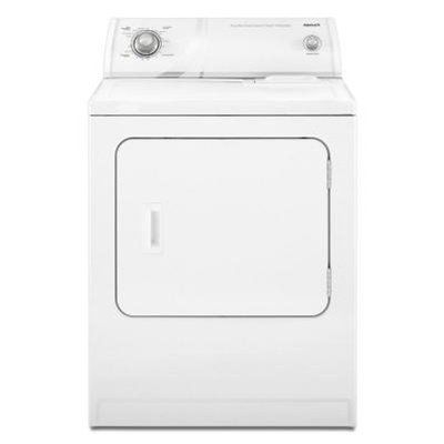 6.5 cu. ft. X-Large Capacity Electric Dryer in White